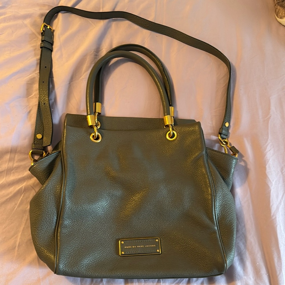 Marc by Marc Jacob Too Hot to Handle leather convertible crossbody/top handles